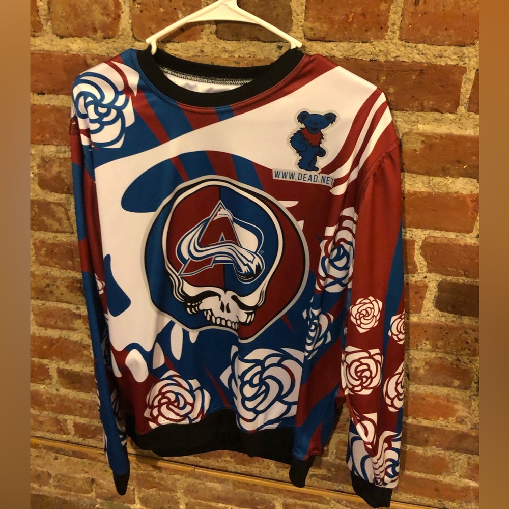 Colorado Avalanche Grateful Dead Night Jersey 2022
